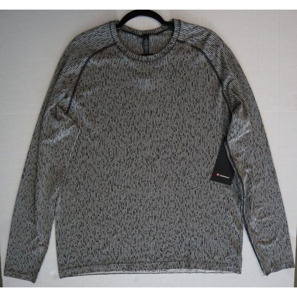 Lululemon LM3CD8S Men's Sz XL Graphite Gray Metal Vent Tech L/S 2.0 Tee Shirt - Picture 7 of 11